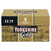 Yorkshire - Gold Tea Bags - 125g in a box.